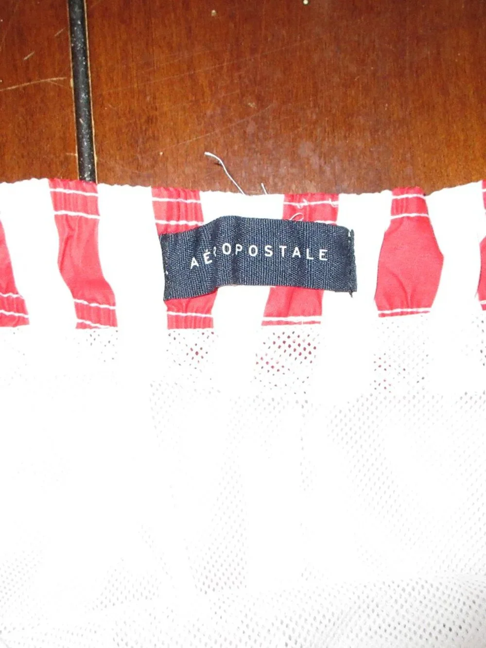 AÉROPOSTALE Candy Striped Swim Trunks